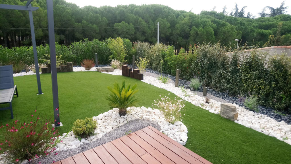 Création d’un jardin à Béziers, par Kenny Delavigne paysagiste dans l’Hérault